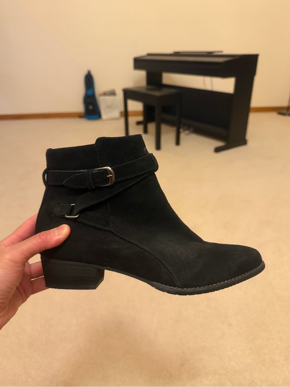 Brand new - Women’s Black leather short boot